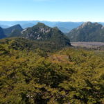 Vue depuis le sentier des cratères parasites.