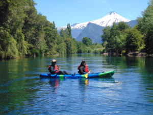Kayak en el rio