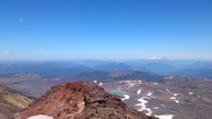 Vista sobre el volcán Mocho Choshuenco