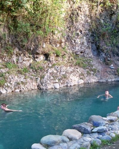Pozo de agua termal en Los Pozones