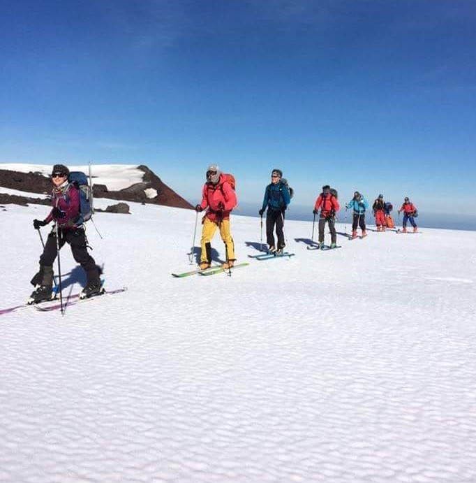 Touring ski.