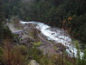 Termas naturales los pozones, en Pucón